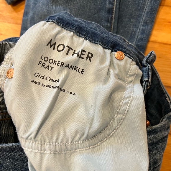Mother Looker ankle jeans size 25, inseam 24” fits like a size 24 - Picture 6 of 10